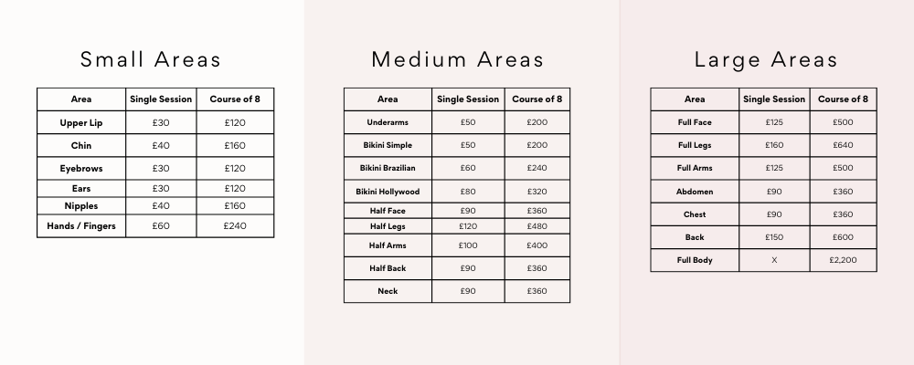 laser hair removal offer price image viederma